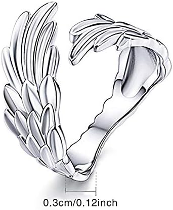 2023 Yeni Yüzük Anlamlı yıldönümü yüzüğü Kişiselleştirilmiş Yüzük Yüzük Bayan Yüzük Gül (Gümüş, Bir Boyut)