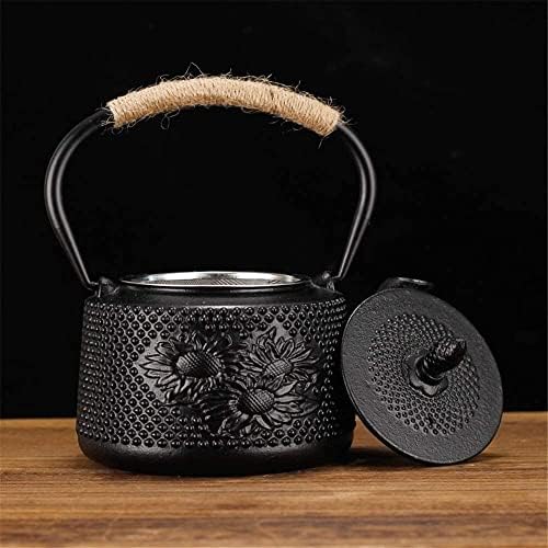 FEHUN su ısıtıcısı Demir Demlik Demir High-End Demir Kung Fu çay seti Kaplanmamış Kaynamış Su Çay Demlik / Demir / 850 ml