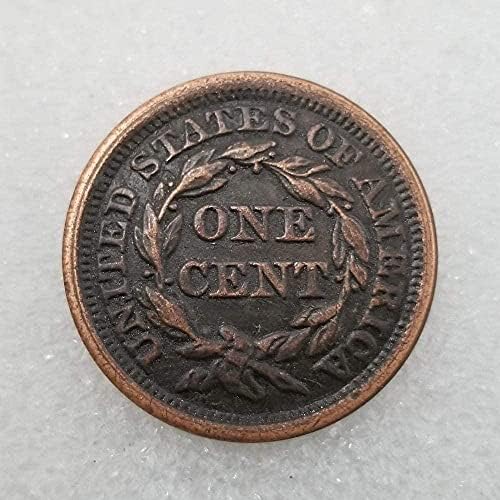 Antika El Sanatları Amerikan 1850 1 Gümüş Dolar Gümüş Dolar Yabancı Gümüş Dolar Koleksiyonu