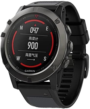 TTUCFA 26 22mm Hızlı Fit Watchband Garmin Fenix 6X6 Pro 5X5 Artı 3 SAAT Enduro 935 Silikon Kolaylık Bilek Bandı akıllı saat