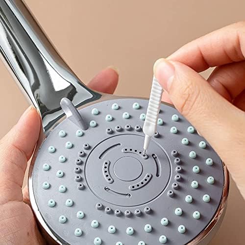 Duş Başlığı Temizleme Fırçası 20 adet, Tıkanma Önleyici Duş Deliği Temizleme Fırçası Duş Başlığı Temizleme Fırçası Gözenek