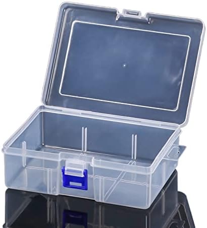 Eşya kutuları 1 adet Şeffaf Bileşen Vida saklama kutusu Takı Ekran Pratik Alet Kutusu plastik saklama kutusu Alet Kutusu