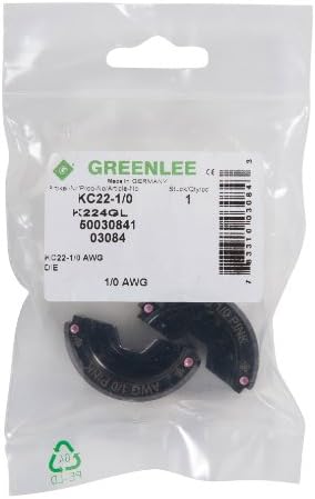 Greenlee KC22-1/0 sıkma aracı KALIP, Pembe