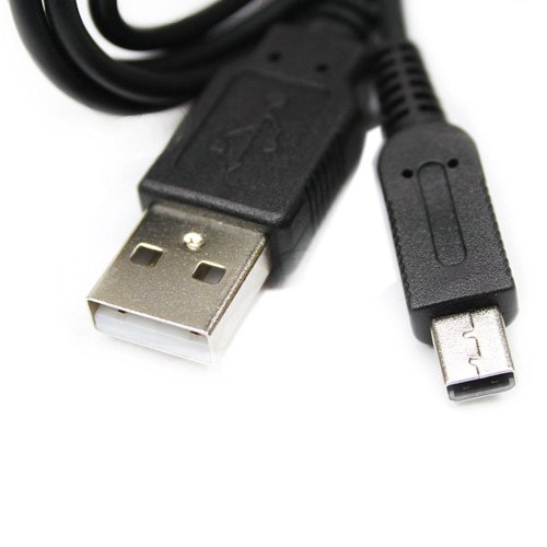 Nintendo NDSı için siyah USB Şarj Kablosu