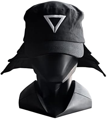 Kumaş Evren Üçgen Logo Techwear Japon Streetwear beyzbol şapkası