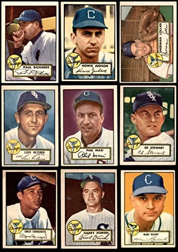 1952 Topps Chicago White Sox Takım Seti Chicago White Sox (Set) VG/ESKİ White Sox