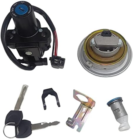 XDF Kontak Anahtarı Gaz Yakıt Deposu kapatma başlığı Kilidi Koltuk Kilidi Tuşları İçin Uyumlu Honda CBR CBR250R CBR300R 2011-2018