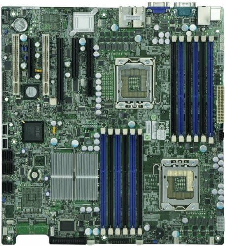 Süper Mikro X8DTI Anakart-Intel 5520 Dp LGA1366 Dc MAX-96GB DDR3 Eatx 3PCIE8 PCIE4