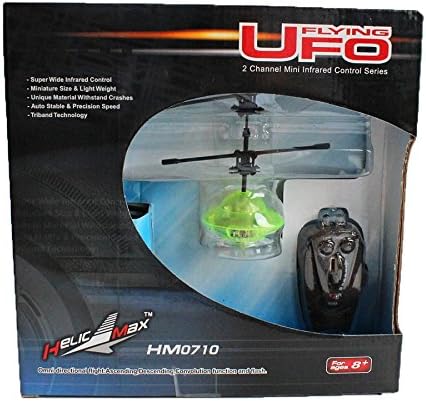 UFO Uçan Kargaları Taşlayın-İki Kanallı Kızılötesi Kontrol-Yeşil -