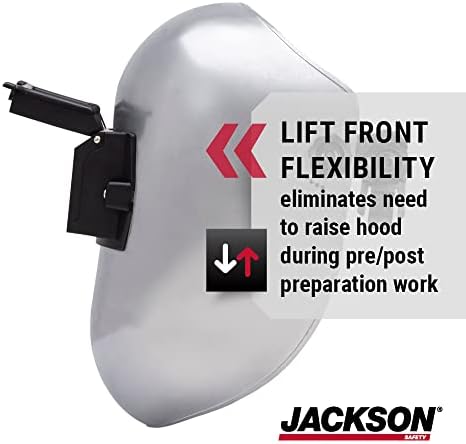 Jackson Güvenlik PL 280 Boru Hattı Kaynak Başlığı-Flip Ön Kaynak Kaskı-Gölge 10 (Çoklu Başlık Stilleri ve Renkleri)