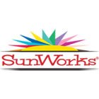 SunWorks İnşaat Kağıdı, 58 lbs., 9 x 12, Parlak Mavi, 50 Yaprak / paket