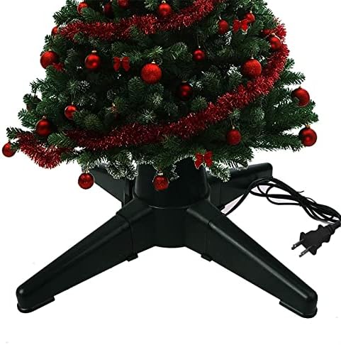 GAVALE Elektrikli Haddeleme Noel Ağacı Standı, 360 Derece Dönen Evrensel Noel Ağacı destek tutucu için Yapay Ağaçlar, Noel
