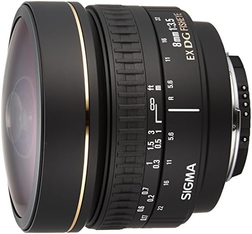 Canon SLR Kameralar için Sigma 8mm f/3.5 EX DG Dairesel Balıkgözü Lens