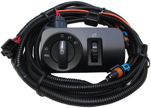 2005-2009 V6 Mustang sis ışık kablolama ve anahtarı kiti