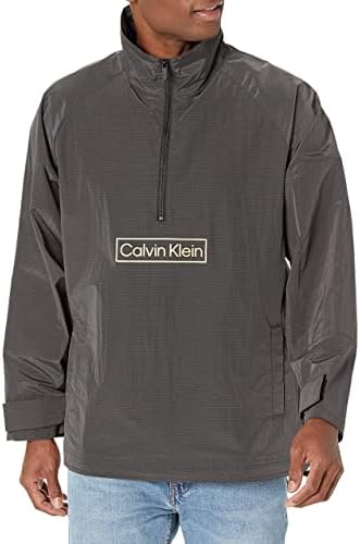 Calvin Klein Erkek Rahat Kesim Kutu Logolu Açılır Ceket