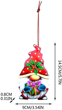 Noel Cadılar Bayramı Süslemeleri Ev Dekorasyon Donanım Zanaat Gnome Dekorasyon Kolye Metal Gnome Cadılar Bayramı Dekorasyon