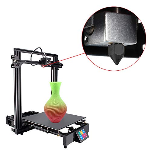 3D Yazıcı Memeleri, Cooyeah 10 Adet Sertleştirilmiş Çelik Aracı Yüksek Sıcaklık Sivri Aşınmaya Dayanıklı MK8 Memeleri 0.4