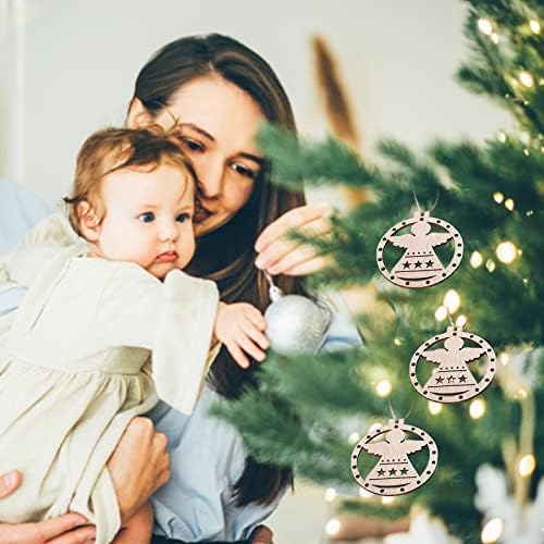 Işıkları ile Noel asılı sepetleri noel kolye Noel ağacı dekorasyon noel partisi dekorasyon küçük kolye inci çelenk
