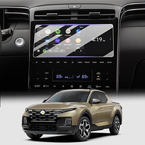 2023 Hyundai Santa Cruz için LUWU Ekran Koruyucu 10 İnç, 2023 Santa Cruz Kamyonet Ekran Koruyucu Folyo Temperli Cam 9H çizilmez