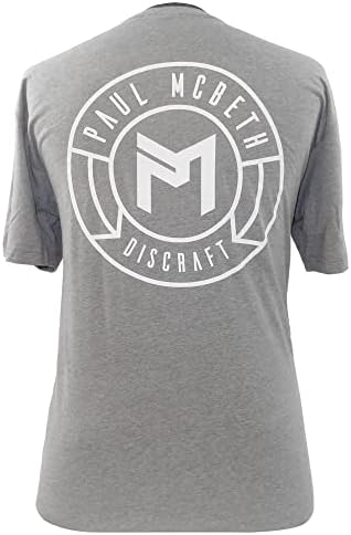 Discraft Paul McBeth Daire Logosu Kısa Kollu Disk Golf Tişörtü