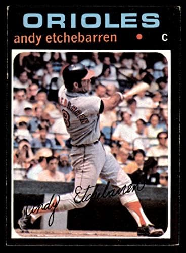 1971 Topps 501 Andy Etchebarren Baltimore Orioles (Beyzbol Kartı) ESKİ / MT Orioles