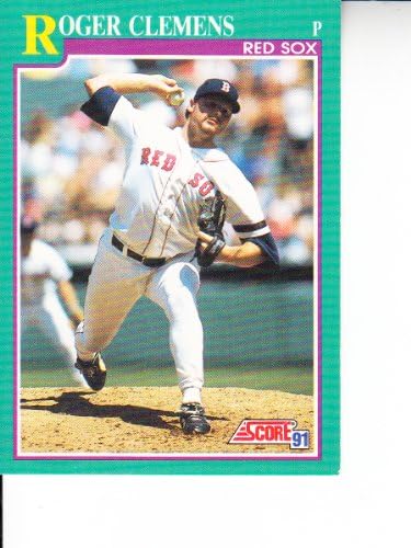 1991 Sayı 655 Roger Clemens Beyzbol