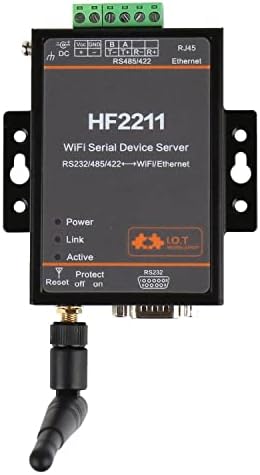 HF2211 Seri RS232 RS485 RS422 WiFi Ethernet Dönüştürücü TCP IP Telnet Modbus Seri Sunucu DTU