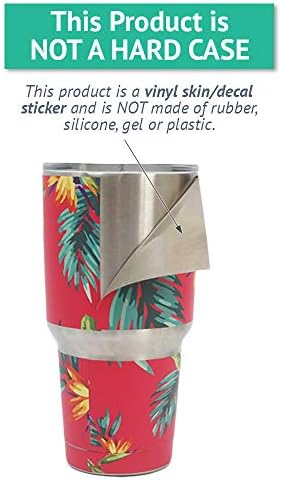 MightySkins Cilt ile Uyumlu SIC 30 oz Tumbler (Ciddi Buz Soğuk) wrap Kapak Sticker Skins Huş Tahıl
