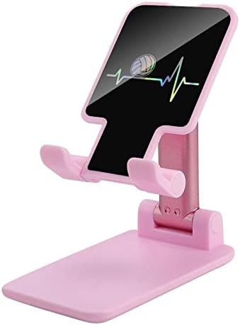 Voleybol Kalp Atışı cep Telefonu Standı Katlanabilir Tablet Tutucu Ayarlanabilir Cradle Masaüstü Aksesuarları Masa