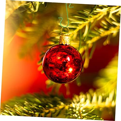 Cabilock 150 adet Noel Ağacı Kanca Açık Kanca yılbaşı dekoru Açık Dekor Noel Ağacı Biblo Askıları top Süsleme Kanca Noel