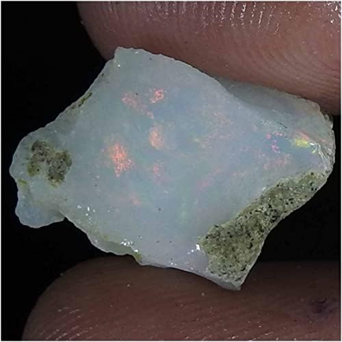 Jewelgemscraft™ 04.20 CT. Ultra Yangın Ham Opal Taş, Doğal Kaba, Taş Kristalleri, Etiyopya Opal Kaya, Takı Yapma Malzemeleri,