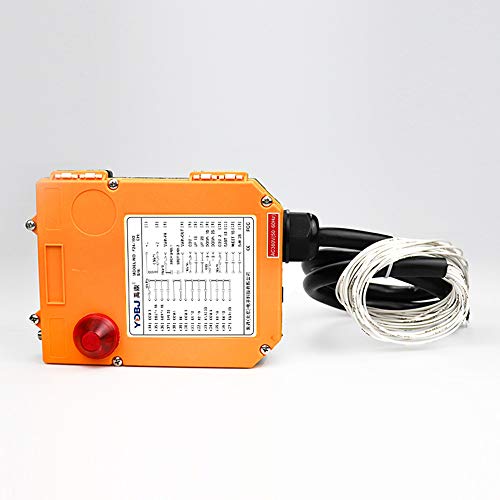 Vinç Endüstriyel Radyo Uzaktan Kumanda Kablosuz Verici Durdurma Düğmesi F24-10D / 10 S (Çift, 24 V)