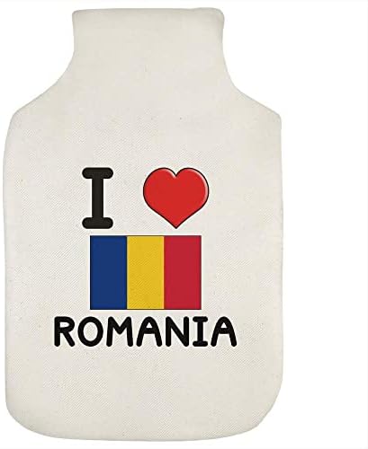 Azeeda 'Romanya'yı Seviyorum' Sıcak Su Şişesi Kapağı (HW00025370)