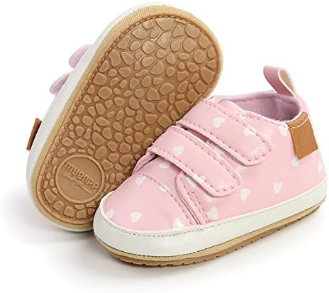 RVROVIC Bebek Erkek Kız Kaymaz Sneakers Yumuşak yarım çizmeler Toddler İlk Yürüyüşe Yenidoğan Beşik Ayakkabı
