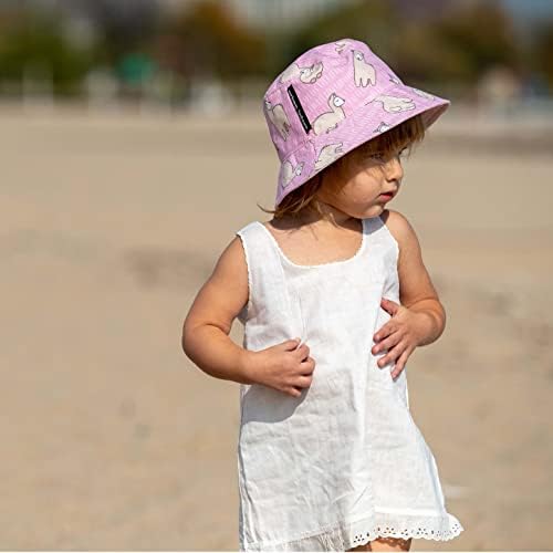 Kentsel Bebek Yürüyor Güneş şapkası-Kova Şapka-Hafif ve Geri Dönüşümlü-1-5 Yaş Arası Çocuklar - Erkek ve Kız Çocukları-Yaz