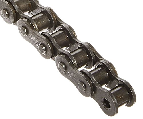 Shuster Chain X-TEND 50-1RİVSBRX10 ANSI 50 Uzun Ömürlü Perçinli Makaralı Zincir, Tek Telli, Karbon Çeliği, 5/8 Adım, 0,40