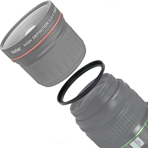 Ninolit Step Up Yüzük için 52mm için 62mm Kamera Lens Alüminyum Alaşım Adaptör Halkası (Step-Up Yüzük)