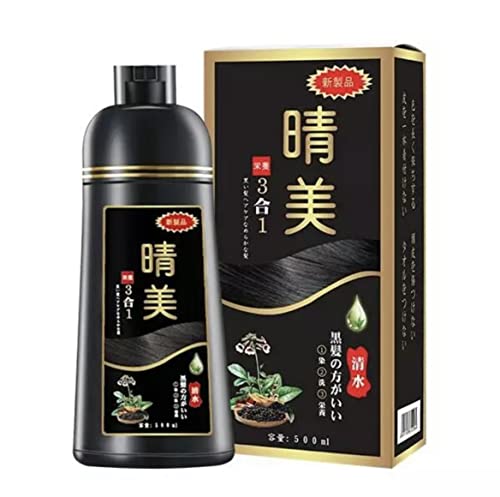 Saçlar için KOMİ Boya Şampuanı-Dau Goi Phu Bac KOMİ 500ml Japonya (16OZ) - Siyah Renk - Mua Chinh Hang Tai Shop Nguyen Thi