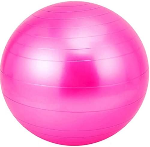 DHTDVD Yoga Topu-Yoga Dengesi Fitness Stabilitesi Egzersiz Rehberi için Egzersiz Topu, Profesyonel Sınıf Ekstra Kalın Yoga