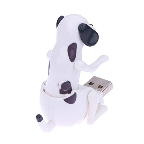 Yeni Beyaz Mini Komik Sevimli USB Çabalayan Nokta Köpek Oyuncak USB Alet Çabalayan USB Powered Köpek PC Laptop için Hediye