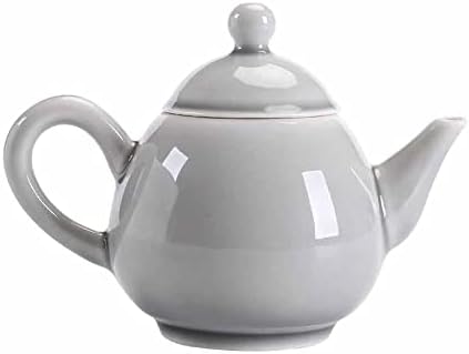 çaydanlık Gri Çaydanlık seramik cezve Küçük Çaydanlık Çay Brewer (Renk: A, Boyut: 9.5 cm)