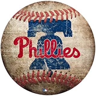 Fan Kreasyonları Philadelphia Phillies 12 Beyzbol Şekilli İşaret
