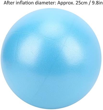ZYHHDP 25 cm Ağır Fitness Istikrar Topu Yoga Egzersiz Topu Patlamaya Dayanıklı Gebelik Spor Topları (Mavi)