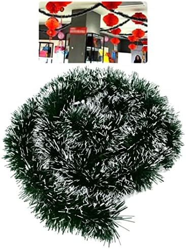 Eaarlıyam Yapay Çam Çelenk, Noel Çelenk Süslemeleri Yapay Çam Çelenk için Açık Kapalı 2 m Style1