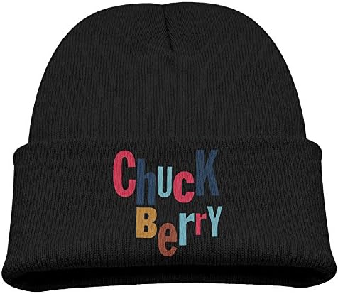 ESM Kapaklar Chuck Berry Logo Çocuk Klasik Siyah Bere Kap hımbıl bere