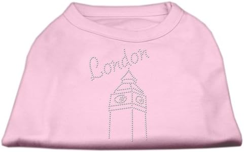 Londra Yapay Elmas Gömlekler Açık Pembe XXL (18)