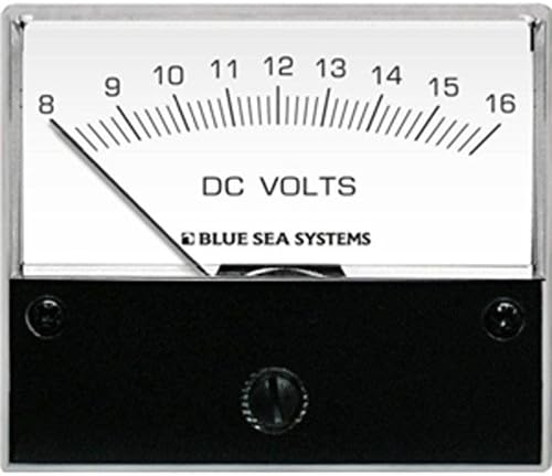 Mavi Deniz 8003 DC Analog Voltmetre-2-3 / 4 Yüz, 8-16 Volt DC Tüketici Elektroniği