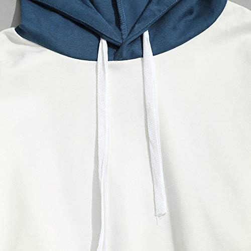 Ymosrh Hafif Yağmur Ceket Erkek Casual Patchwork Slim Fit Hoodie Dış Giyim Bluz Kazak Ceketler Casual Şık