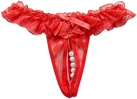 Crotchless Külot Kadınlar için Seksi Slutty Düşük Bel Strappy Thongs See Through Dantel Trim Yumuşak Açık Crotch T-Geri Tanga