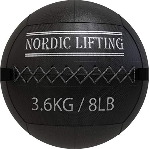 İskandinav Kaldırma Dirsek Kollu XLarge Paketi ile Duvar Topu 8 lb